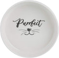 Mason Cash White Purrfect Cat Pet Bowl -  13 x 4cm
