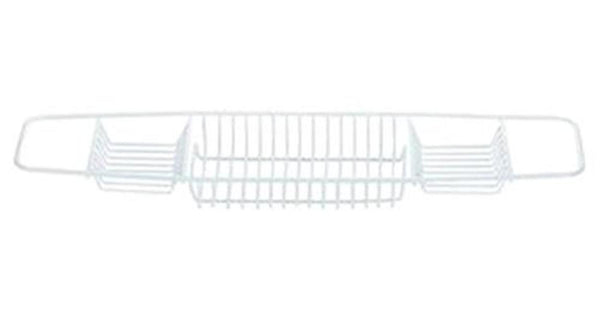 Blue Canyon Bath Rack - Ideal Shelf for Soap / Flannels - White  - Plastic