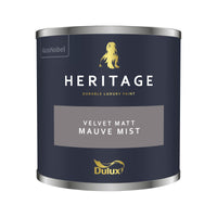 Dulux Heritage Velvet Matt - 125ml Tester Pot - Mid and Deep Tones