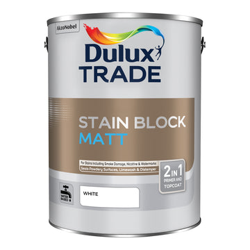 Dulux Trade Stain Block Matt - White