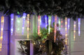 Festive 24 Colour Changing Icicle Christmas Lights Multi Coloured to White