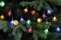 20 Multi Colour Timer Traditional Flower Fairy Christmas Lights Battery Operated