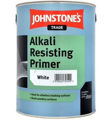 Johnstones Trade Alkali Resisting Primer Paint - White