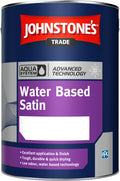 Johnstones Trade Aqua Water Based Satin Paint - Brilliant White