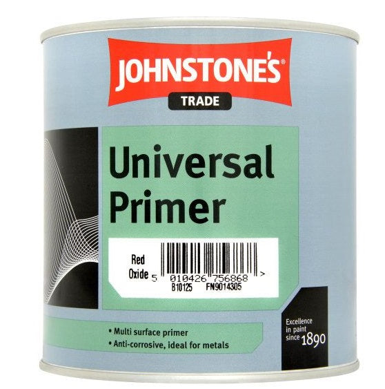 Johnstones Trade Universal Primer Red Oxide Paint DIY DIRECT
