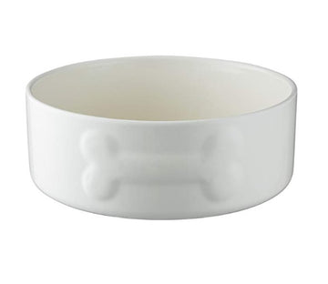 Mason Cash Dog Bowl - Quality Ceramic - 20cm - Cream