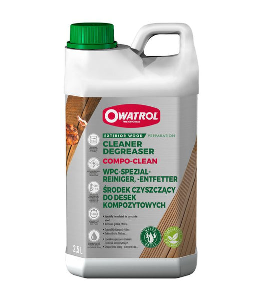 Owatrol CompoClean Cleaner and Degreaser for Composite Wood DIY DIRECT