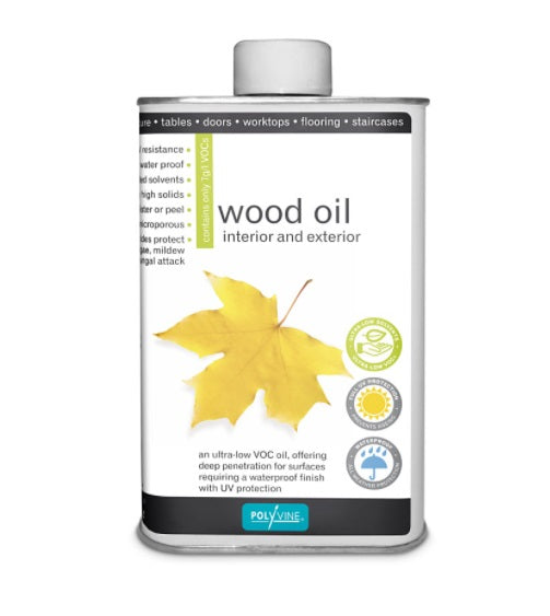 Polyvine Wood Oil - Interior and Exterior - All Sizes
