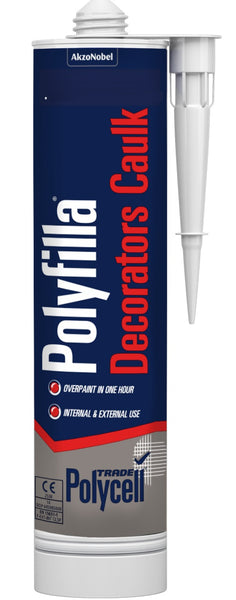 Polyfilla Decorators Caulk - White - Ray Grahams DIY Store