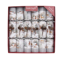 Robin Reed Christmas Crackers - Aspen Sparkle - 12 Inch - 6 Pack