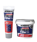 Ronseal Quick Drying Smooth Finish Wall Filler Ready Mixed White - 660g or 330g