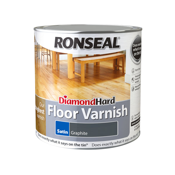Ronseal Diamond Hard Floor Varnish - All Colours and Sizes