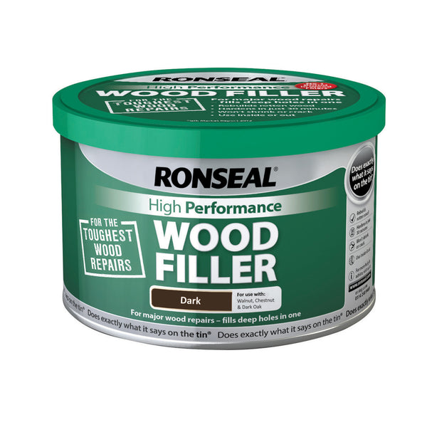 Ronseal High Performance Wood Filler - 2 Part System - All Colours and Sizes