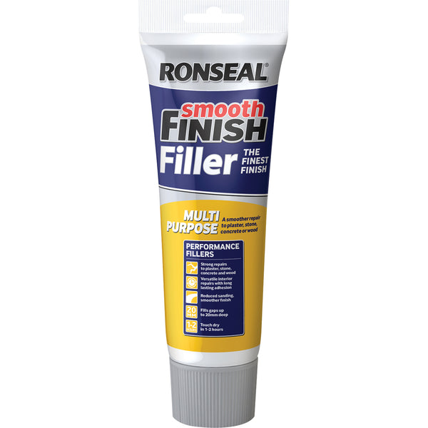 Ronseal Multi Purpose Wall Filler - Ready Mixed - White - All Sizes