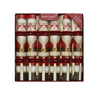 Robin Reed Christmas Crackers - Farther Christmas with Gift - 12 Inch - 12 Pack