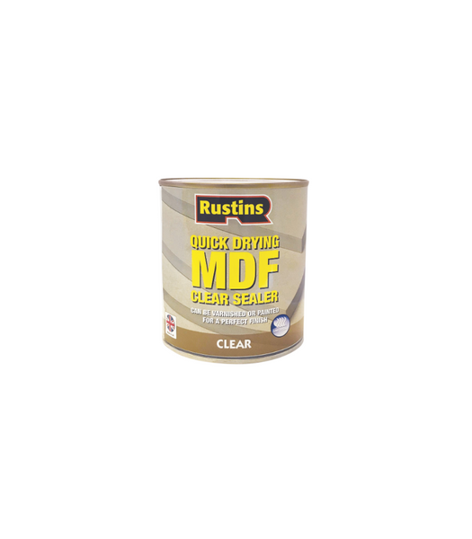 Rustins Quick Drying MDF Sealer Clear - All Sizes | DIY DIRECT