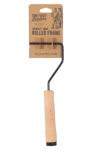 Two Fussy Blokes Wooden Handle 4" (100mm) Roller Frame - 3 Sizes