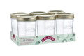Kilner Wide Mouth Canning Jars - 0.35 Litre Capacity - Pack of 6