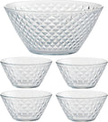 Ravenhead Essentials Jewel Five Piece Kitchen Glass Bowl Set
