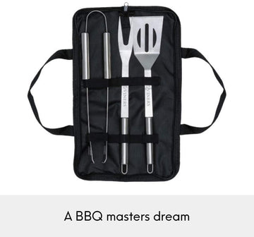 Viners Everyday 3pc BBQ Set - Stainless Steel