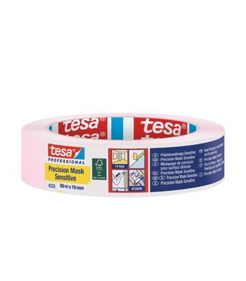Tesa Precision Masking Tape Sensitive (14 days) Pink