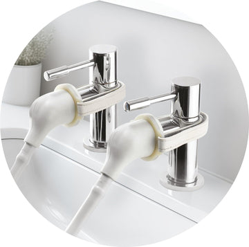 Croydex Secura Push-Fit Bath & Basin Shower Spray