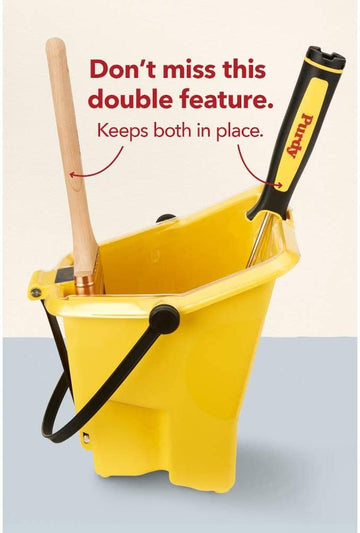 Purdy Pail for Brush or Mini Roller - Yellow