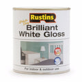 Rustins Quick Dry Brilliant White Gloss Paint - 250ml or 500ml