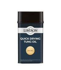 Liberon Quick Dry Tung Oil - Interior and Exterior Natural Wood Oil  - All Sizes