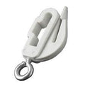 Harrison Drape / Curtain Track End Stop - White - Pack of 2