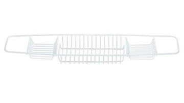 Blue Canyon Bath Rack - Ideal Shelf for Soap / Flannels - White  - Plastic