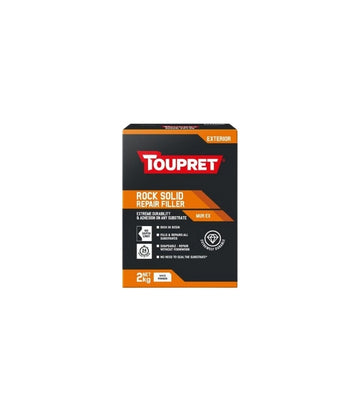 Toupret Exterior Rock Solid Repair Filler (Mur Ex)