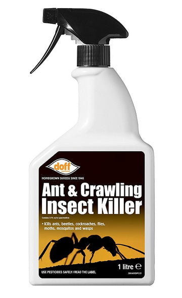 Doff Insect Killer Ant and Crawling Insects - 1 Litre Spray Bottle