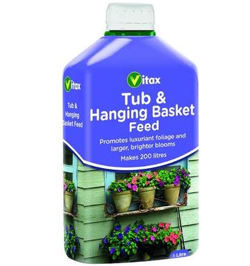 Vitax Liquid Feed For Hanging Baskets 1L Makes 200 Litres