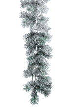 Snowy Canadian Green Christmas Garland - 270 x 20cm