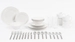 Sabichi 36 Piece Dining Starter Set - Porcelain - White
