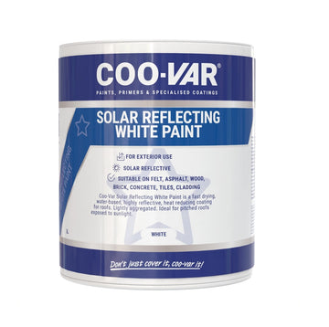 CooVar Solar Reflecting Paint White - 5 Litre