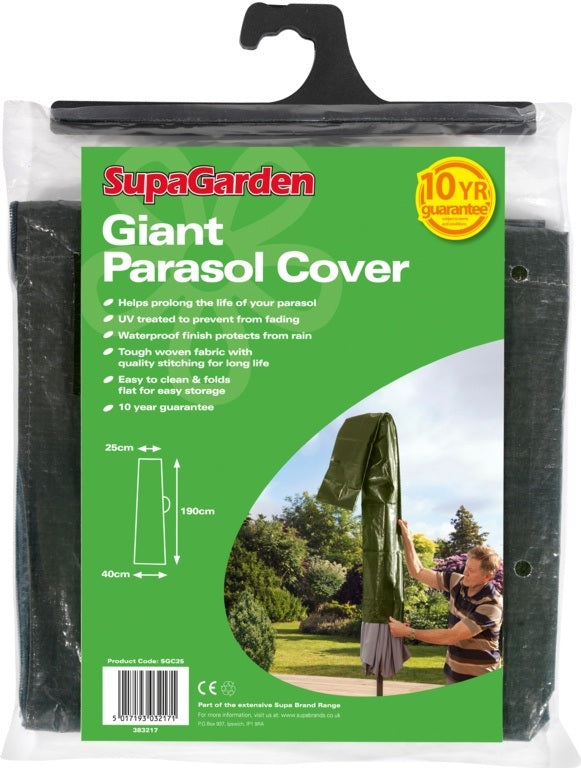 Giant Garden Parasol Cover - Umbrella Cover