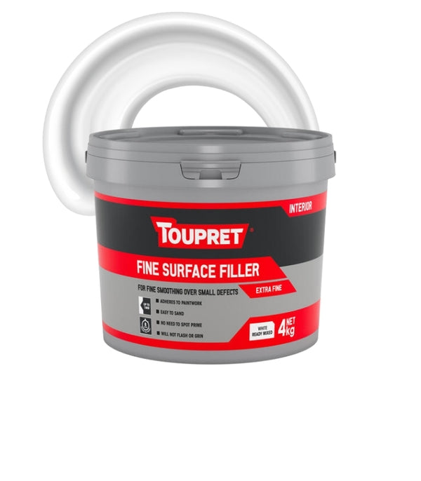 Toupret Fine Surface - Extra Fine Ready Mixed Interior Filler