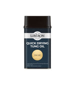 Liberon Quick Dry Tung Oil - Interior and Exterior Natural Wood Oil  - All Sizes