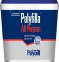 Polycell Trade All Purpose Polyfilla Filler - Ready Mixed Tub - 2 Kg or 1 Kg