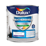 Dulux Weathershield Exterior Satin Pure Brilliant White Paint Size 750ml / 2.5L