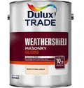 Dulux Trade Weathershield All Seasons Smooth Masonry Gloss - All Colours - 5L