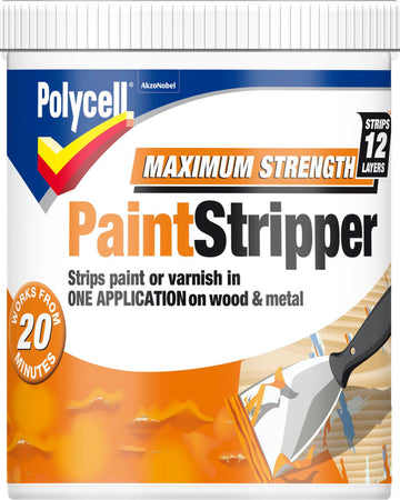 Polycell Maximum Strength Paint Stripper - 1 Litre or 500ml