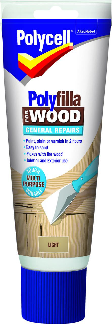 Polycell Polyfilla Wood Filler General Repairs - All Colours and Sizes