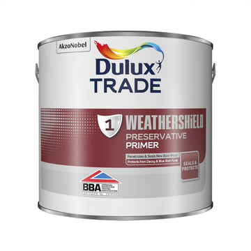 Dulux Trade Weathershield Preservative Primer + (BP) - 2.5L or 1 Litre