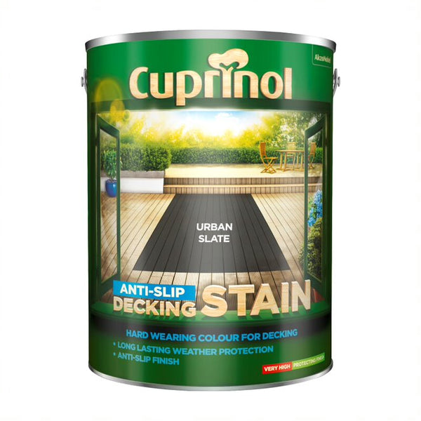 Cuprinol Anti Slip Decking Stain - Available In All Colours - 2.5 and 5 Litres