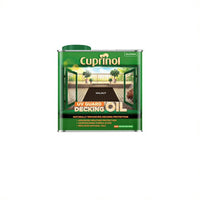 Cuprinol UV Guard Decking Oil - Water Based - 2.5 and 5 Litres - All Colours