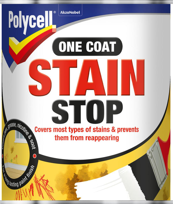 Polycell One Coat Stain Stop Paint -  Paint or Aerosol