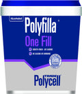 Polycell Trade Polyfilla One Fill Filler - Ready Mixed Tub - 4L or 1L